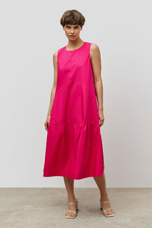 Платье женское Baon B451097 красное 2XL