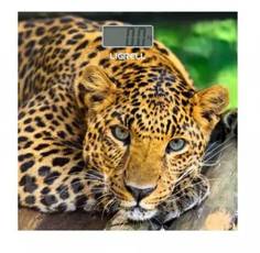 Весы напольные LIGRELL LBS-1821D Леопард разноцветные