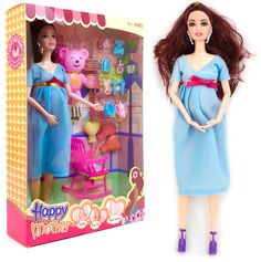Кукла беременная PlaySmart Happy Mother 30 см 110641