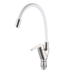 Смеситель для кухни с гибким изливом РМС SUS126W-016F Ростовская Мануфактура Сантехники