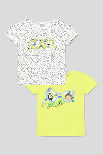 Футболка детская 2 шт. Mayoral 3067 зеленый, 116