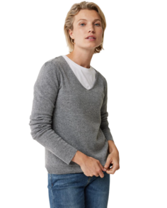 Пуловер женский MEXX IC0997026-01W серый 2XL