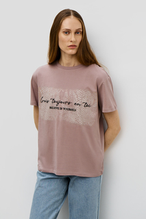 Футболка женская Baon B2323033 бежевая 2XL