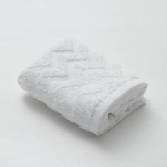 Полотенце махровое LoveLife Zig-Zag 70*130 см, цв. снежно-белый,100% хл, 360 гр/м2