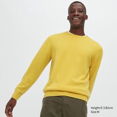 Джемпер мужской UNIQLO 450543COL45 желтый XL (доставка из-за рубежа)