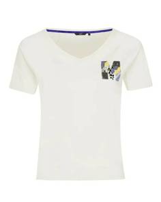 Футболка женская MEXX TU2138026W бежевая 2XL