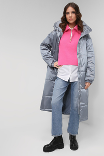 Куртка женская Belucci BL21096151CD-009 голубая 42 RU