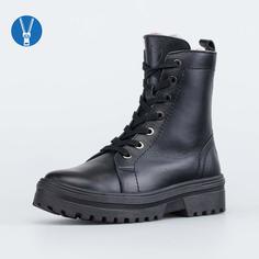 Сапожки зимние меховые для девочек Котофей 752226-52 цв. черный р.37