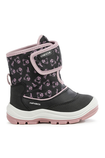 Сапоги GEOX B263WH050MNC9231 black/dk pink, 23
