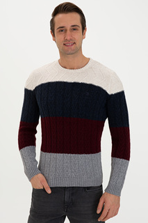 Джемпер мужской U.S. POLO Assn. G081SZ0TK0NIKO бордовый XS