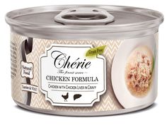 Влажный корм для кошек Pettric Cherie, курица с печенью, 80 г х 12 шт