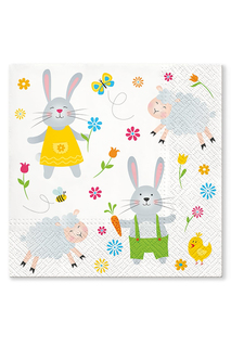 Салфетки бумажные PAW