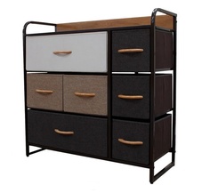 COMMOD 3F-7D-MIXBROWN-80x29x78.5 комод-микс Estares