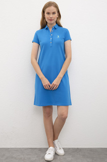 Платье женское U.S. POLO Assn. G082GL0750GURLIN20-R голубое L