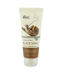 Пилинг-гель для лица Ekel Black Snail, 100 мл No Brand
