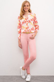 Джинсы женские U.S. POLO Assn. G082SZ0800ALBA20Y-PEMBE_VR041_40 розовые 48