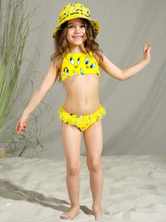 Купальник раздельный детский PlayToday Kids 12342101, жёлтый, 110