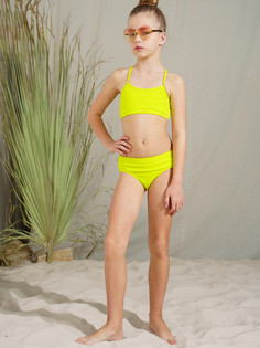 Купальник раздельный детский PlayToday Tween 12321335, зеленый, 134