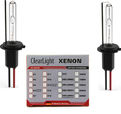 Ldl 00H 360-0Ll_К-Кт Ламп Ксенон H3 35W 6000К (Короб 2Шт) CLEARLIGHT ldl00h3600ll