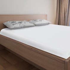 Непромокаемый наматрасник 90х200/30 ткань caress, полиэстер, хлопок No Brand