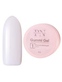 Камуфлирующий гель Patrisa nail Gummi Gel №1 высокой вязкости 15 г