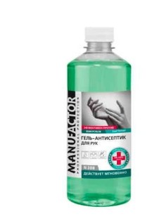 Гель-антисептик для рук Manufactor N308 с дозатором 1 л