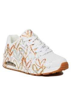 Кроссовки Metallic Love 155523/WTGD Skechers белый 36,5 EU