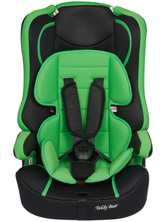 Автокресло Teddy Bear группа 1/2/3 (9-36кг) 513RF ПРЕМИУМ зелёный