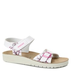 Сандалии GEOX J SANDAL COSTAREI GI для девочек J15EAB белый 35р.
