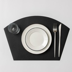 Салфетка кухонная Тэм, 30?44 см, цвет черный (12 шт) No Brand
