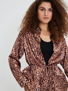 Блуза женская ZARINA 3327213323 коричневая XS