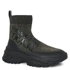 Кроссовки женские Versace Jeans Couture 73VA3SV5 черные 35 EU