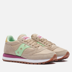 Женские кроссовки Saucony Jazz 81 бежевый, размер 38.5 EU