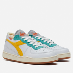 Женские кроссовки Diadora Mi Basket Row Cut Tennis бежевый, размер 40 EU
