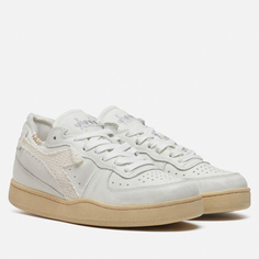 Женские кроссовки Diadora Mi Basket Row Cut Crochet бежевый, размер 36.5 EU