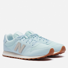 Женские кроссовки New Balance 500 Classic голубой, размер 36 EU