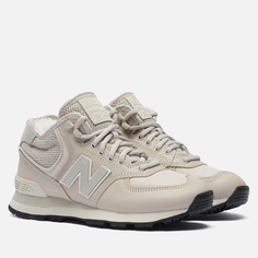 Женские кроссовки New Balance WH574 бежевый, размер 37.5 EU