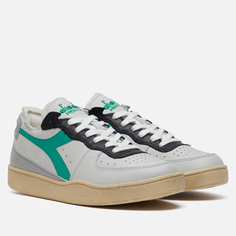 Кроссовки Diadora Mi Basket Row Cut серый, размер 40 EU
