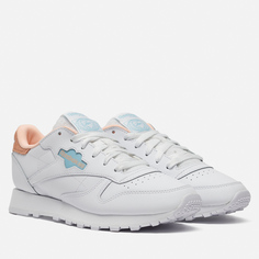 Женские кроссовки Reebok Classic Leather белый, размер 40 EU