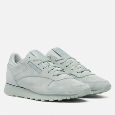 Женские кроссовки Reebok Classic Leather зелёный, размер 39 EU