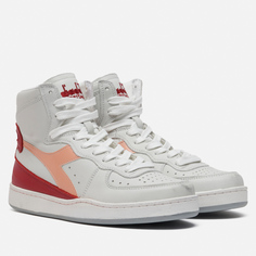 Женские кроссовки Diadora Mi Basket Used серый, размер 39 EU