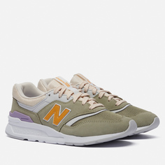 Женские кроссовки New Balance 997H оливковый, размер 36.5 EU