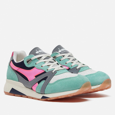 Женские кроссовки Diadora N.9000 H Luminarie Italia зелёный, размер 37 EU