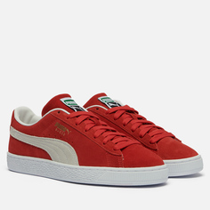 Кроссовки Puma Suede Classic XXI красный, размер 44 EU