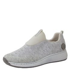 Кроссовки женские Rieker N5595 серые 39 RU