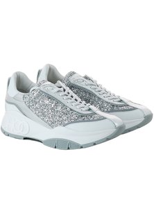 Кроссовки женские Jimmy Choo 112176 серебристые 39 EU