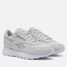 Женские кроссовки Reebok Classic Leather SP серый, размер 38.5 EU