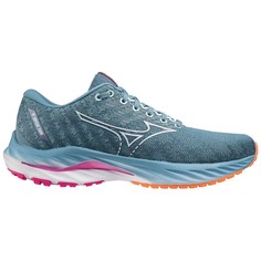 Кроссовки женские Mizuno WAVE INSPIRE 19 J1GD2344-21-7 голубые 40 RU