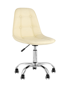 Стул офисный Тейлор экокожа, бежевый Stool Group