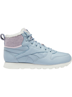 Кроссовки женские Reebok Cl Lthr Arctic Boot голубые 9.5 US